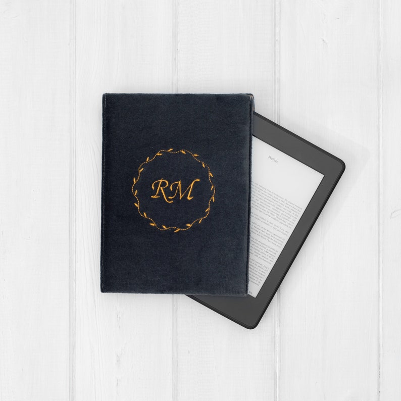 Personalised Kindle Paperwhite Case Custom Monogram Initial Etsy UK