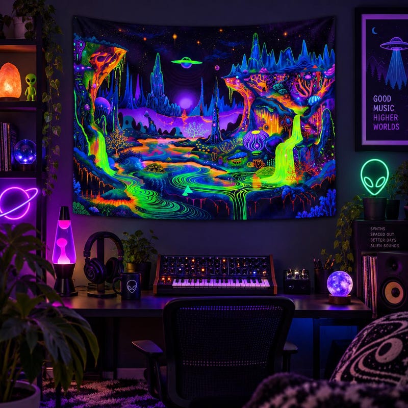Alien Landscape - Etsy