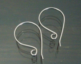 sterling silver ear wire 50 pieces