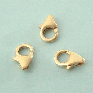 3 Pieces, Lobster Clasp, 14k Gold Filled, 6.3x10.2mm, GFCL110