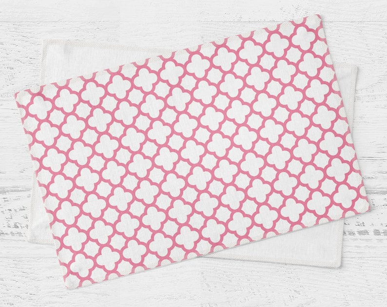 Quatrefoil Linen Placemat