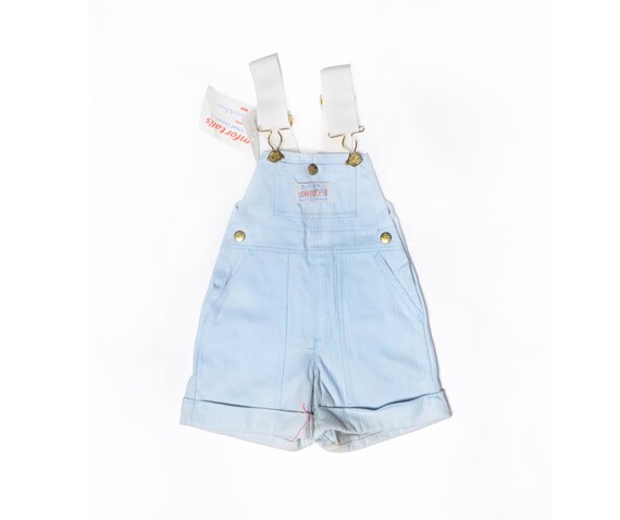 pastel blue overalls