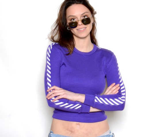 purple thermal top