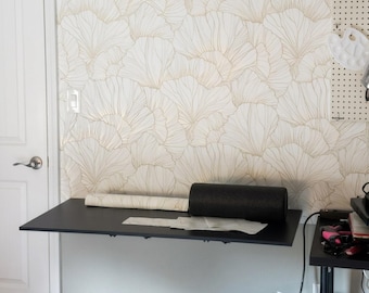 Wall Mounted Folding Desk, Fold Down Floating Desk, Space Saving Wall Table, Small Space Desk, Laundry Folding Table, Home Office Desk