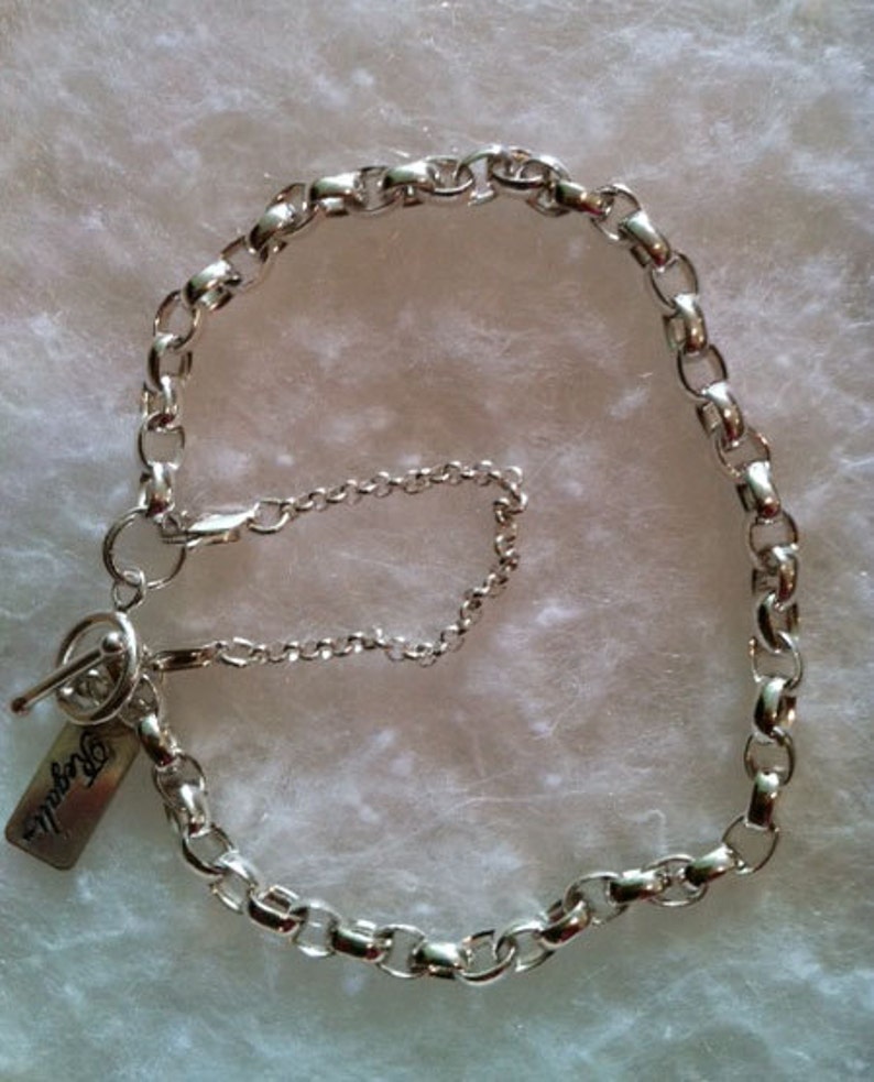 Sterling Silver Safety Chain for Bracelets / Extender Chain for Necklaces Etsy