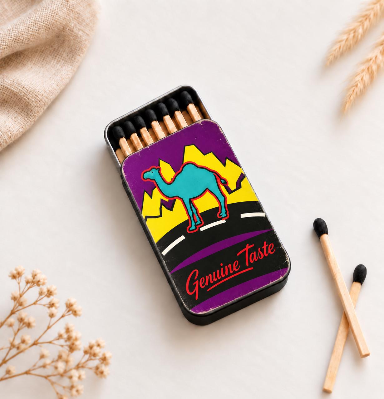 Camel Matches Tin - Etsy