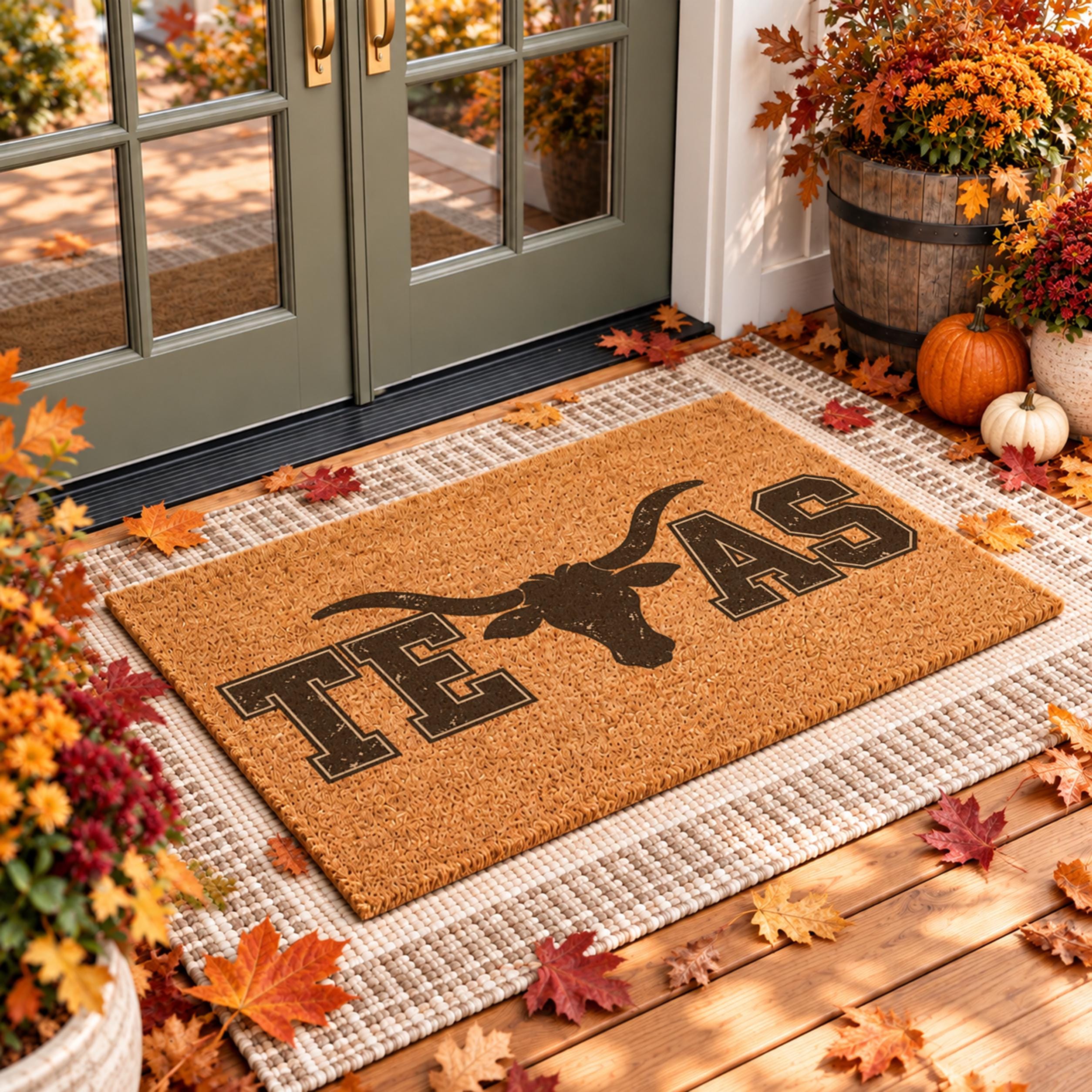 Texas Longhorn Rug - Etsy