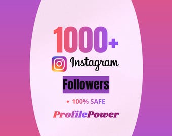 Service de croissance de profil Instagram
