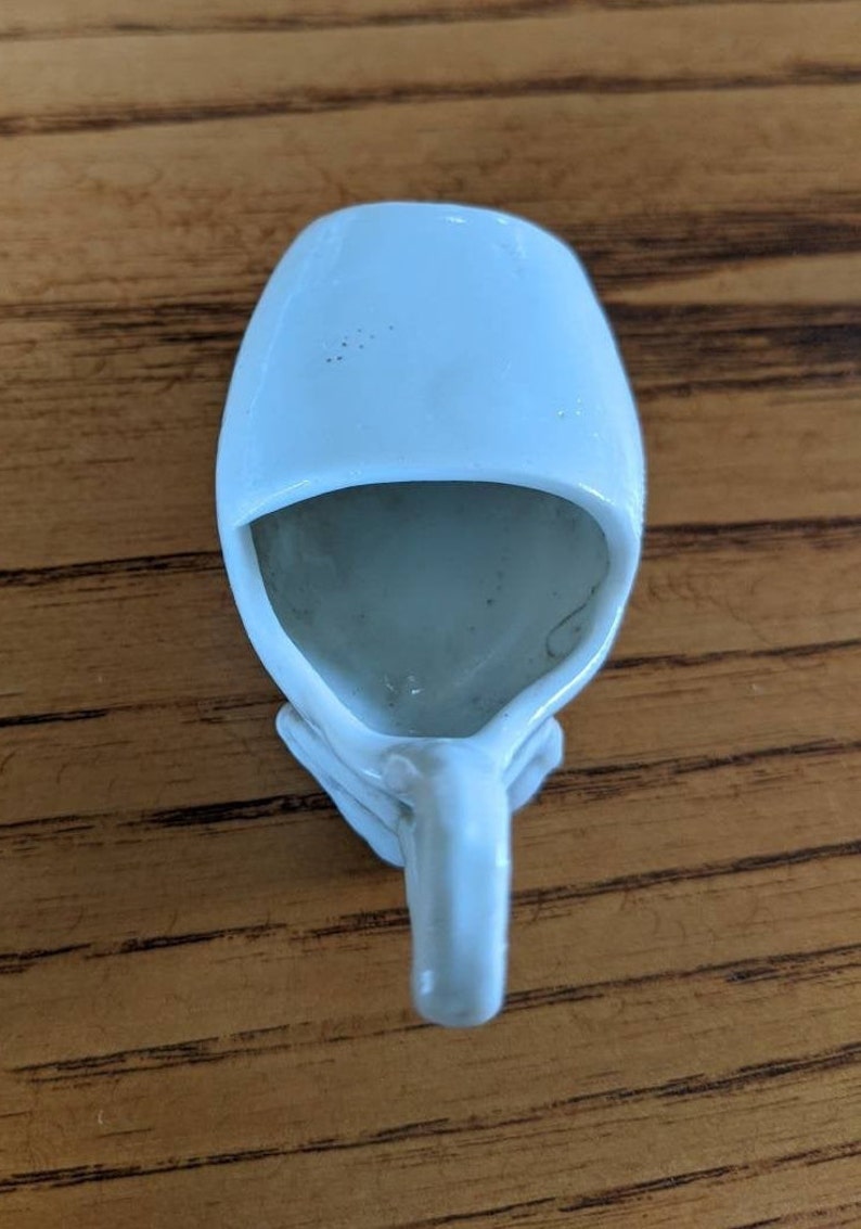 Porcelain invalid feeder vintage early 20thc. white