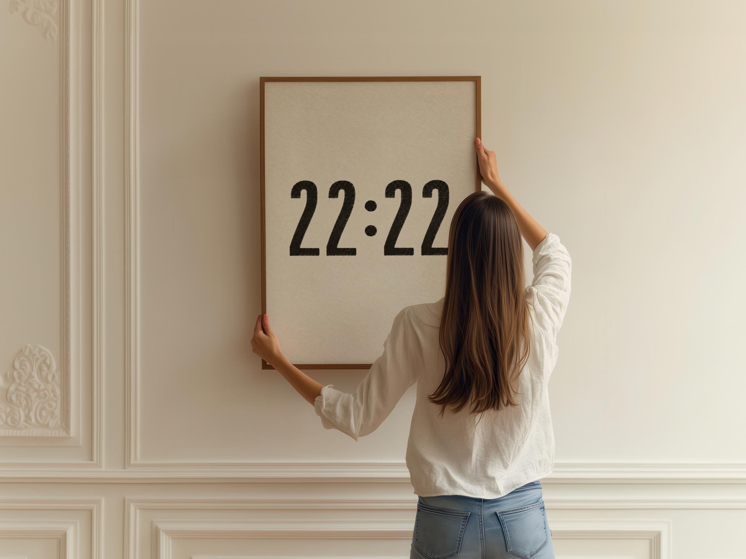 Angel Number 22:22 - Etsy