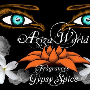 Gypsy Spice Roll On Perfume Oil, Oriental Floral with Rose, Patchouli, Orange Blossom, Handmade Ladies Perfume, rose perfume, michigan gifts image 2