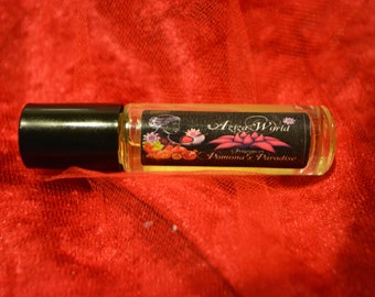 Pomona's Paradise Roll On Perfume Oil, Floral Fruit with Passion Fruit, Apple, Amber, Handmade Ladies Perfume, fruity perfume, apple scent