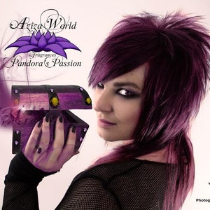 Pandora&#39;s Passion Perfume, Oriental Floral with Lavender, Violet, Vanilla, Handmade Ladies Perfume, lavender perfume, lavender fragrance