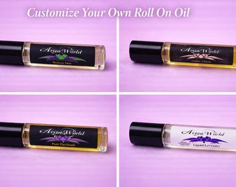 Custom Feminine Roll On Perfume Oil, Handmade Perfumes, Perfume Oil, Roll on oils, patchouli scent, vanilla scent, handmade perfume