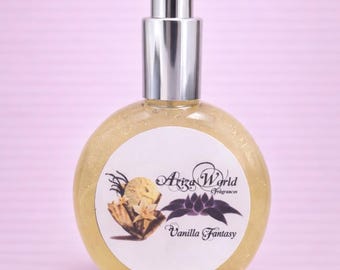 Vanilla Fantasy perfume, Gourmand perfume, vanilla perfume, vanilla scent, tonka bean, creme brulee, caramel, fragrances, handmade perfume,