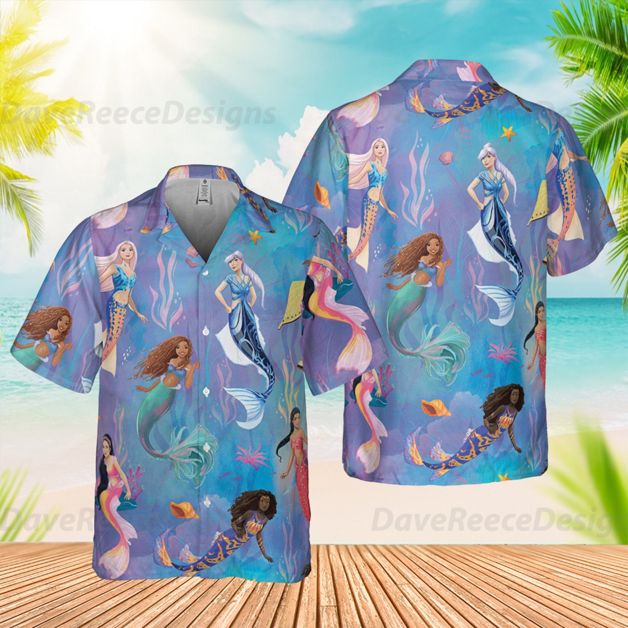 Discover Disney Princesses Chemise Hawaïenne