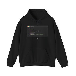 JavaScript Code Snippet Hoodie | Programmer Humor Hoodie | Coding Sweatshirt