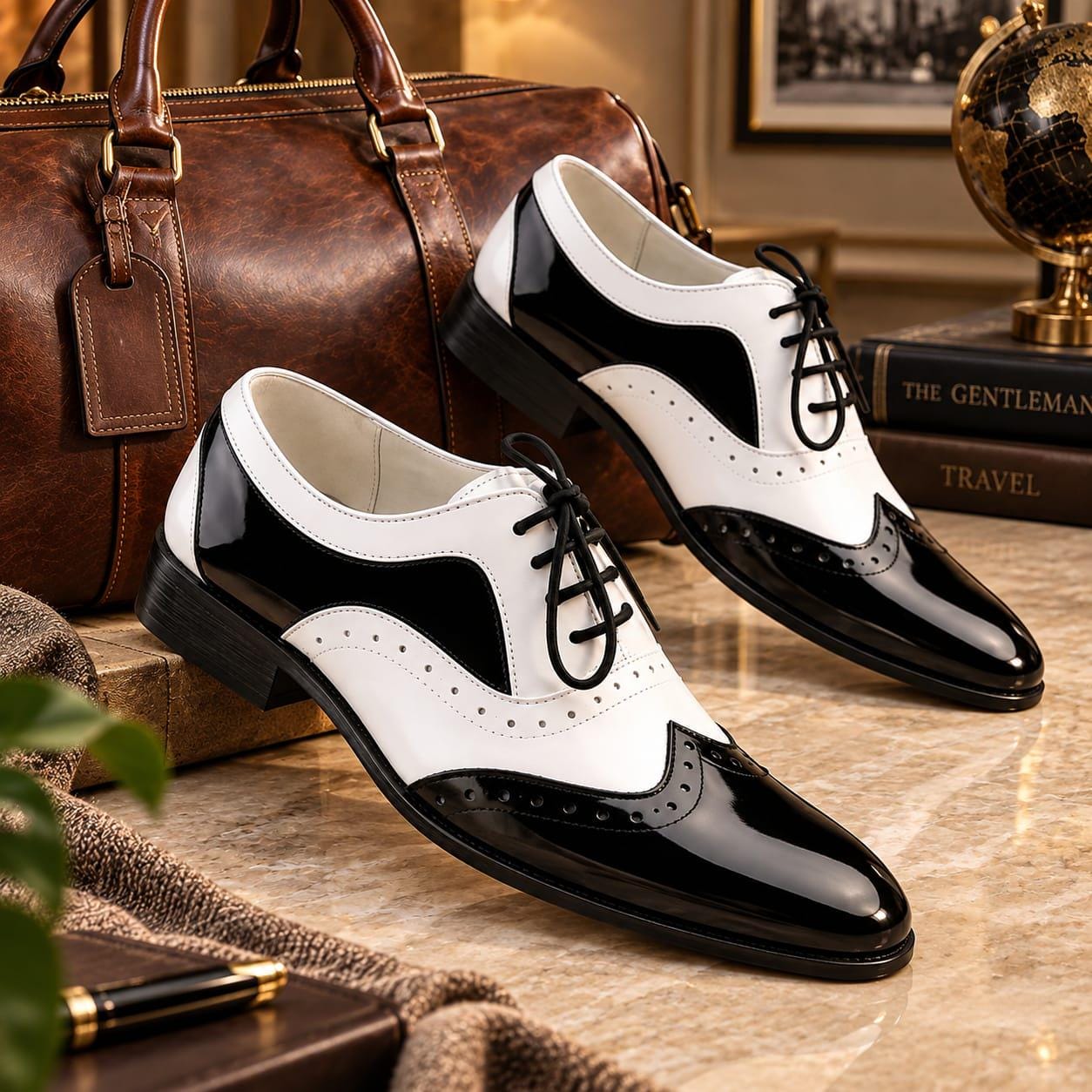 Vintage Spectator Shoes for Men - Etsy