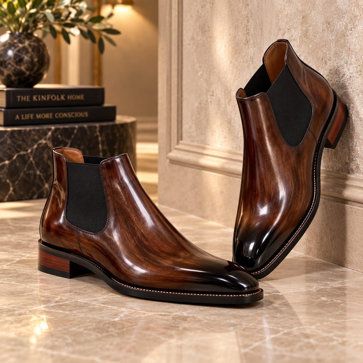 Pointed Mens Chelsea Boots - Etsy