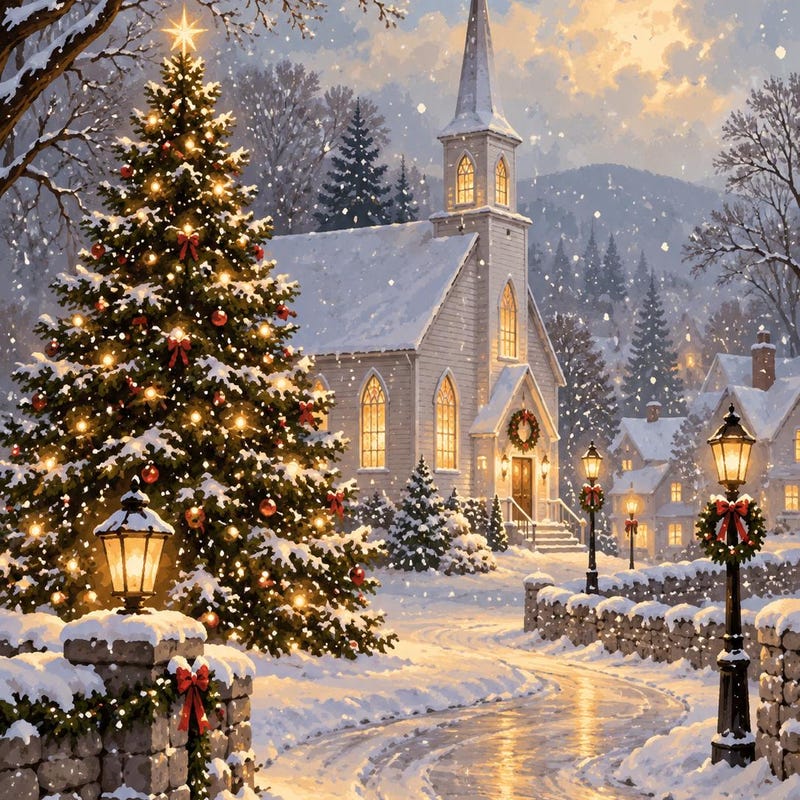 Canvas Paint Kits Christmas - Etsy