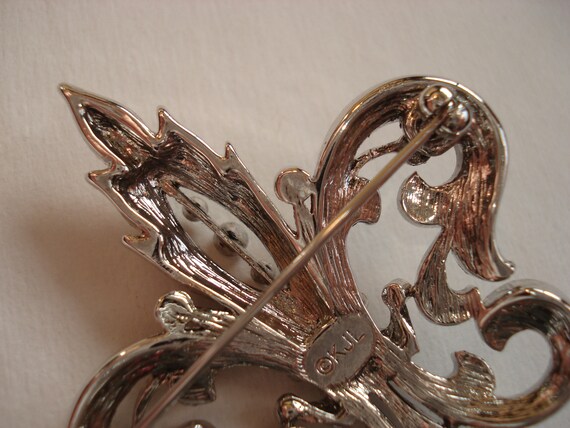 Kenneth Jay Lane, KJL, Fleur de Lis Pin - image 8