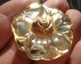 Kenzo - Vintage Lucite Brooch/pendant - Etsy