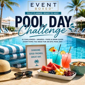 Pool-Day-Challenge | Komplett geplante Sommerpartyspiele (Digitaler Download)