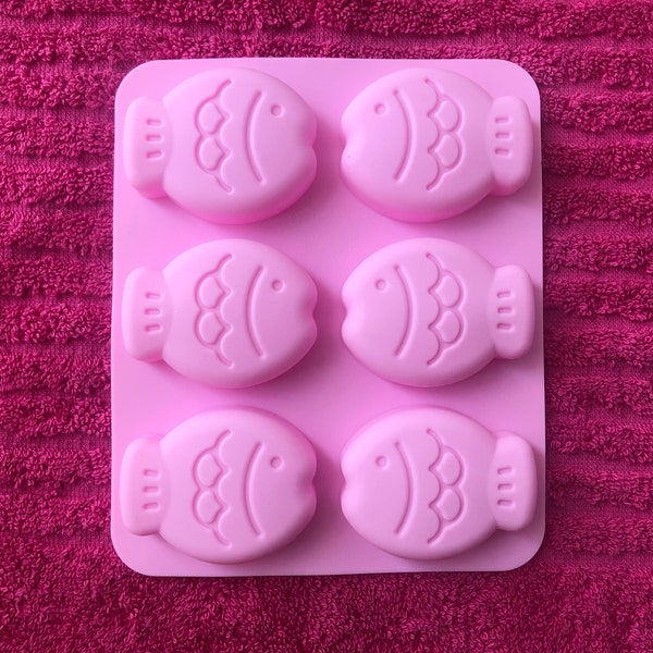 Taiyaki Silicone Mold - Taiyaki Resin Mold for Resin Crafts Japanese Fish Mold