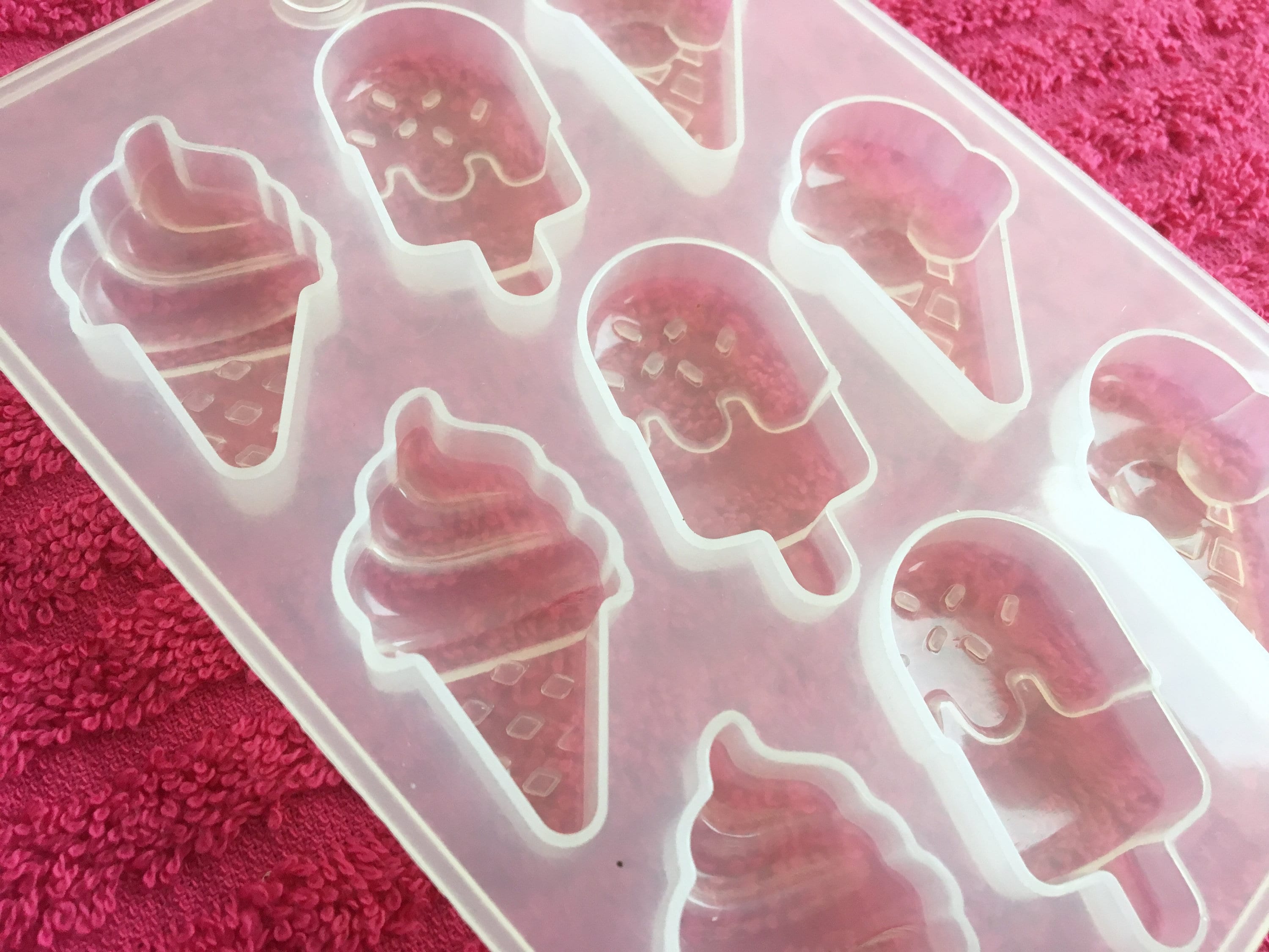 Mini Ice Pop Molds, Miniature Diy Popsicle Molds Silicone Popsicle