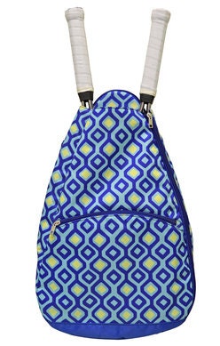 monogrammed tennis backpack