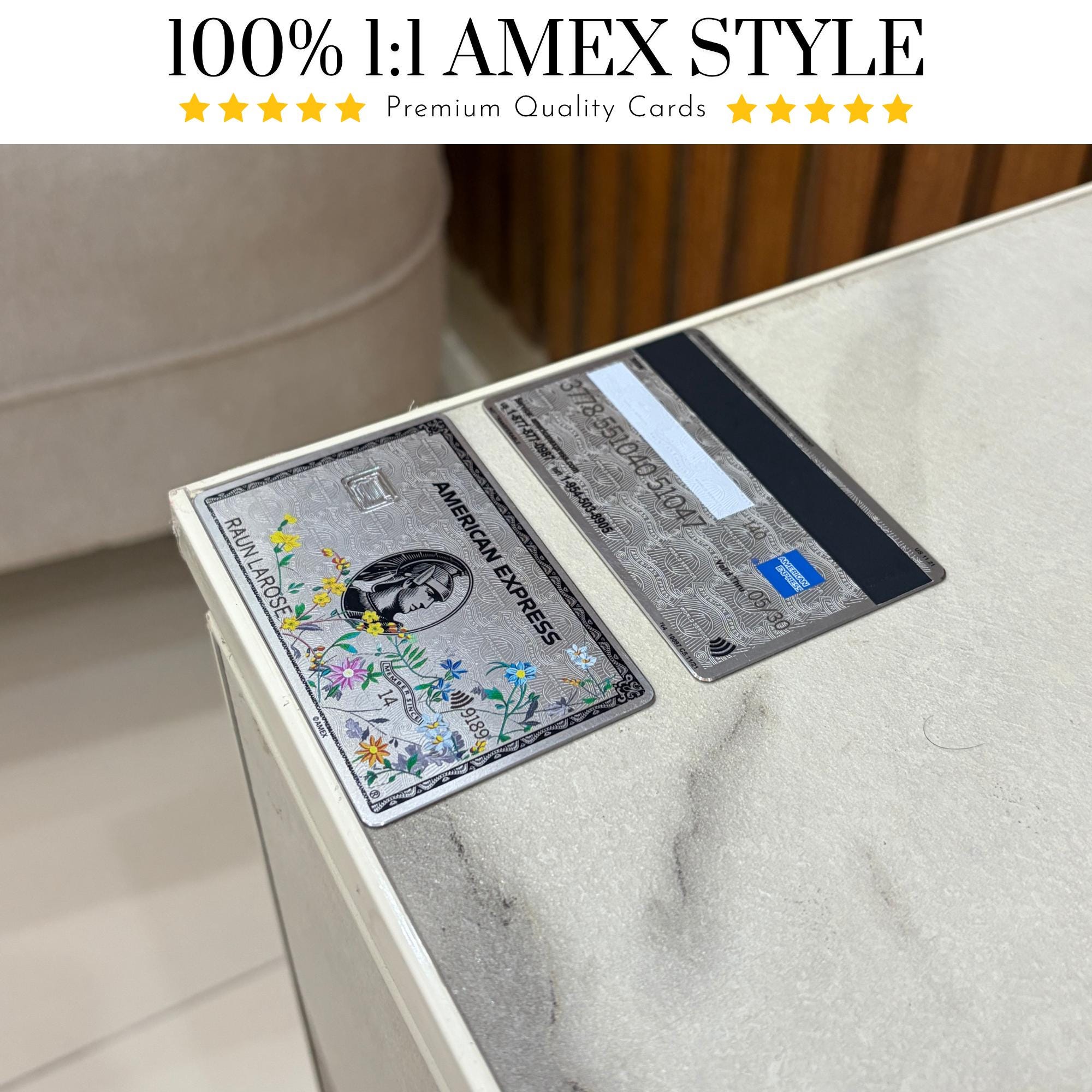 【業界最安値】アメックス　ノベルティ　ブラック　おもちゃ　ユリースズカード Amex black card - Etsy 日本