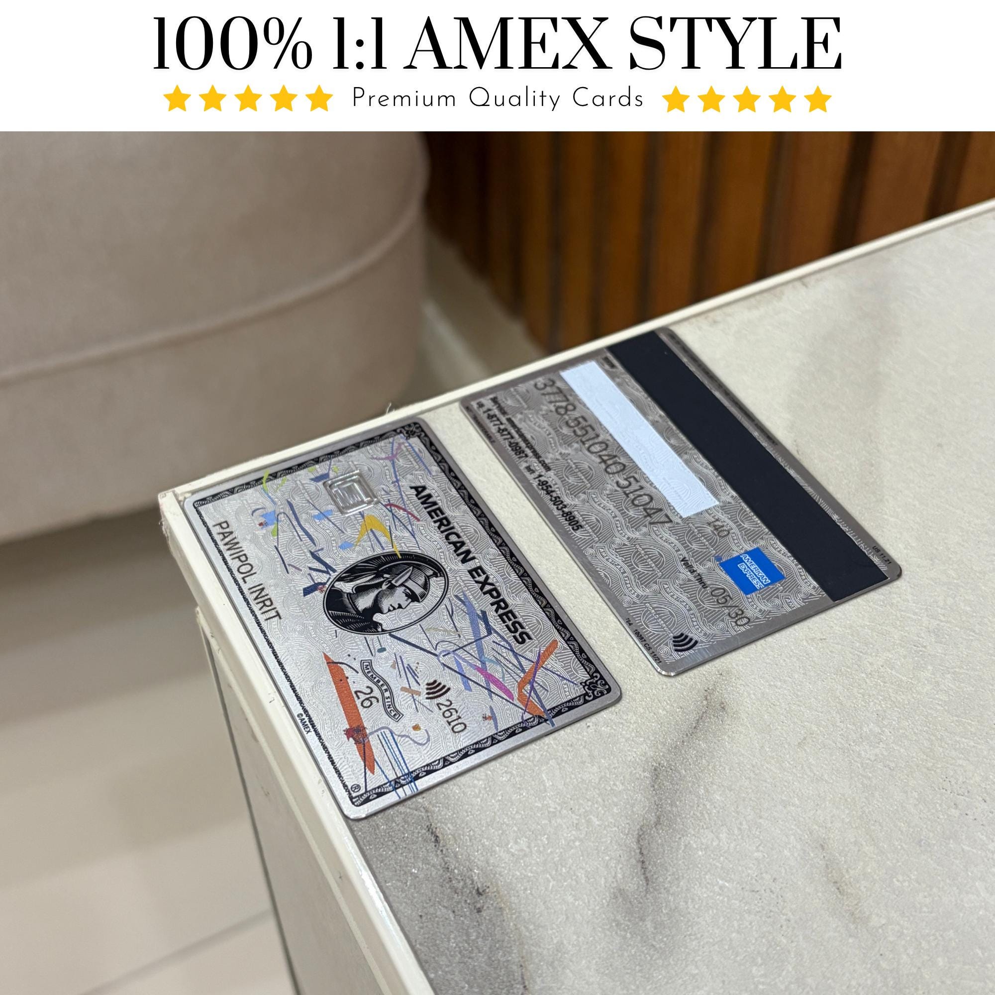 Amex platinum card replica - Etsy 日本