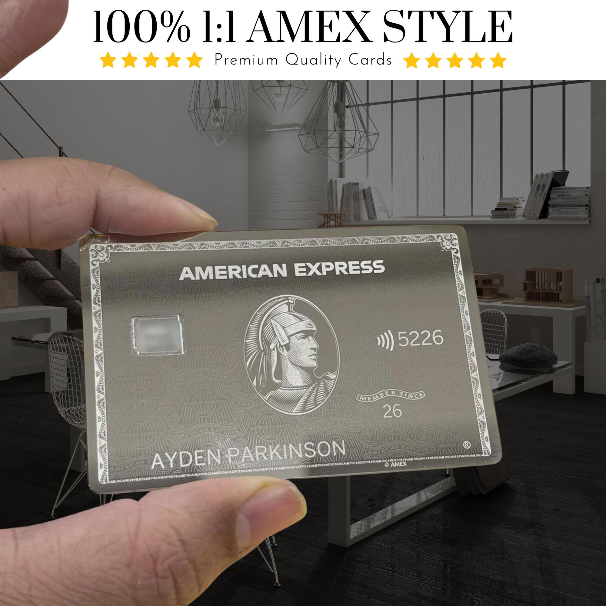 American Express Card Platinum - Etsy