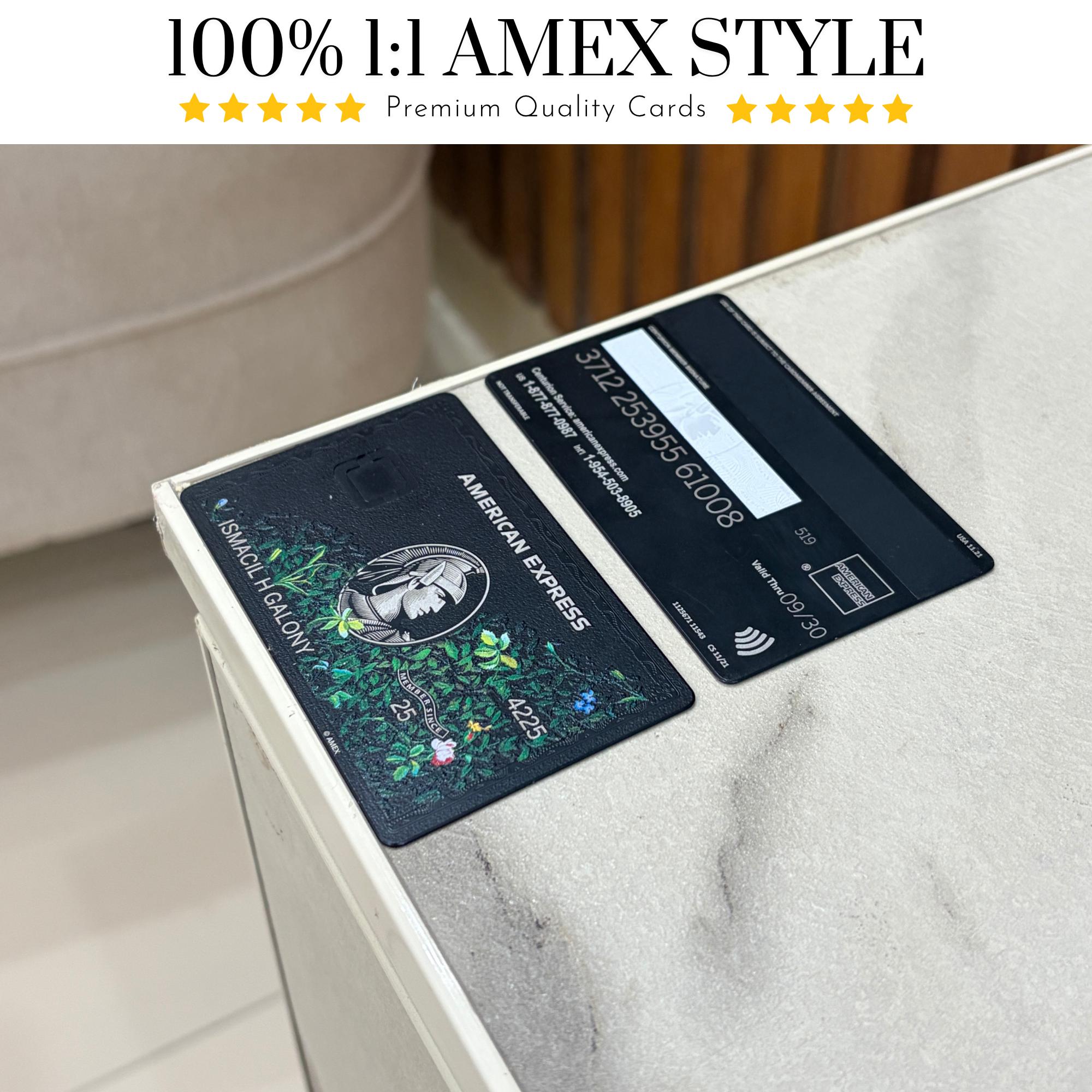 Amex Centurion Card Replica - Etsy