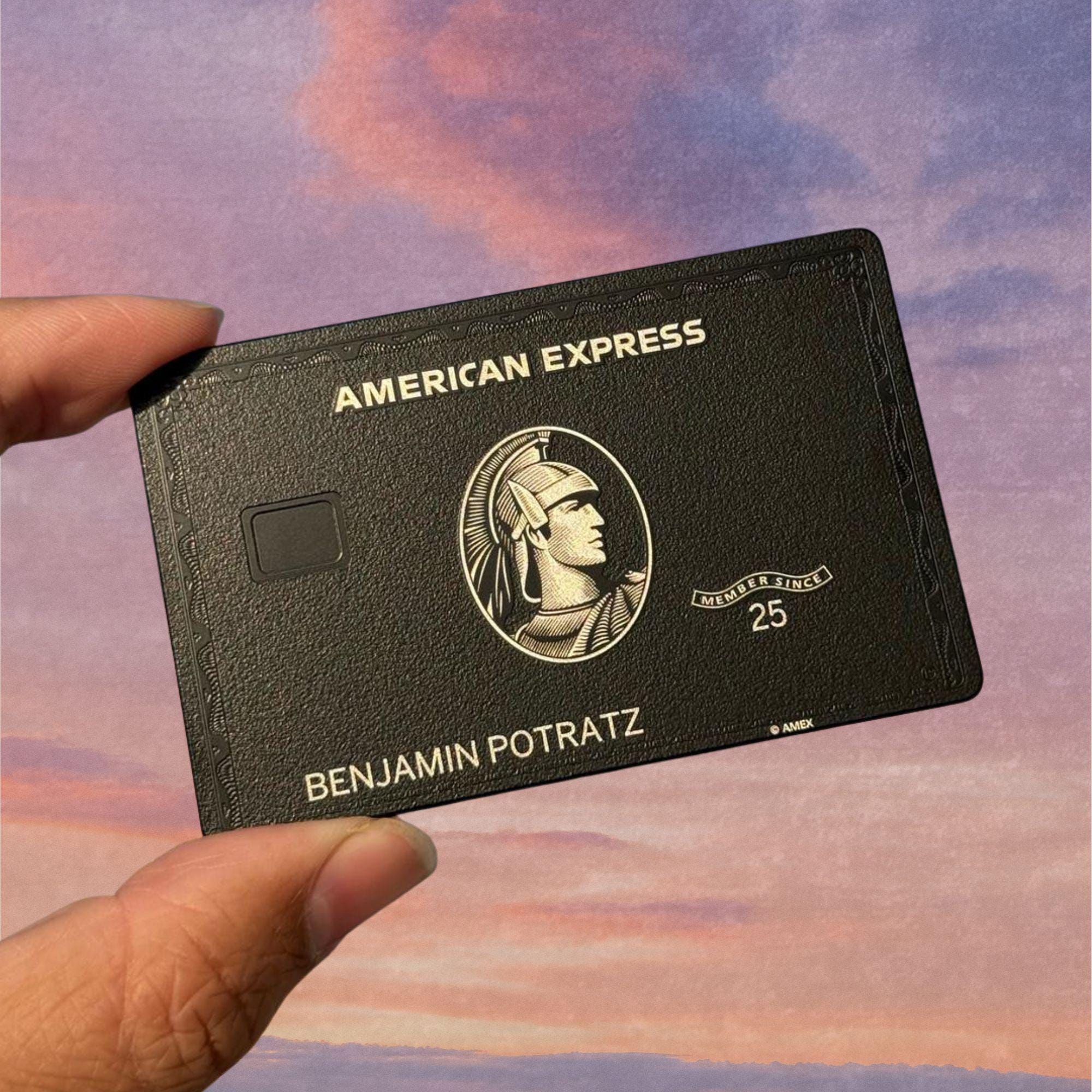 American Express Centurion Card Replica - Etsy