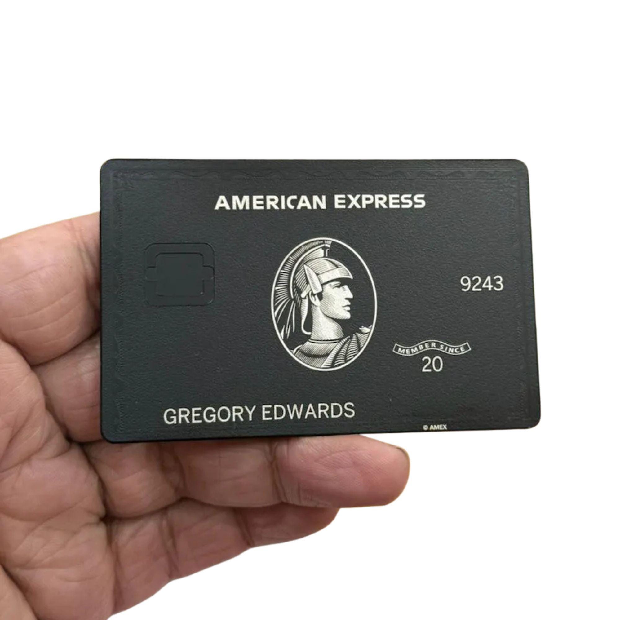 American Express Centurion Card Replica - Etsy