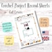 see more listings in the Crochet Project Records section