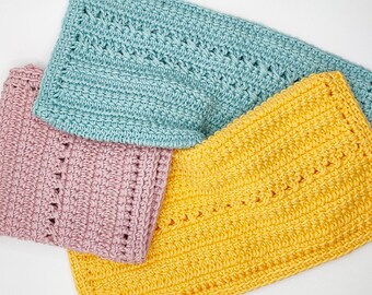 Crochet Dishcloth Pattern * The Armagh * Easy washcloth pattern * Simple crochet pattern for intermediate to advanced beginner