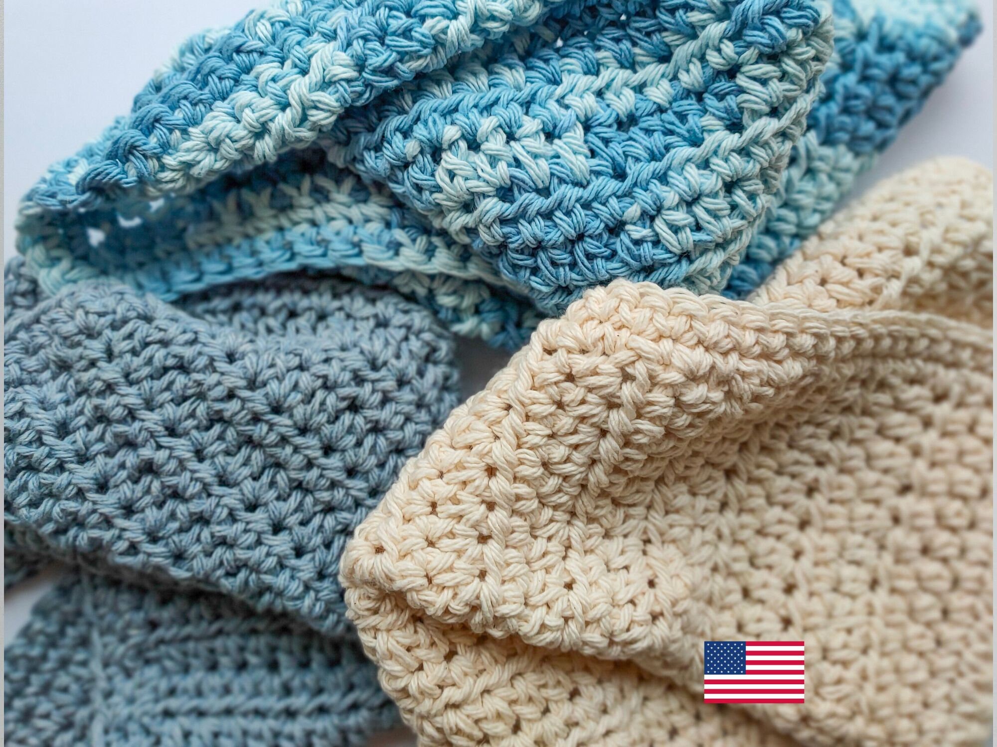 Newbie Crochet Dishcloth Pattern Easy Crochet Pattern for a Beginner