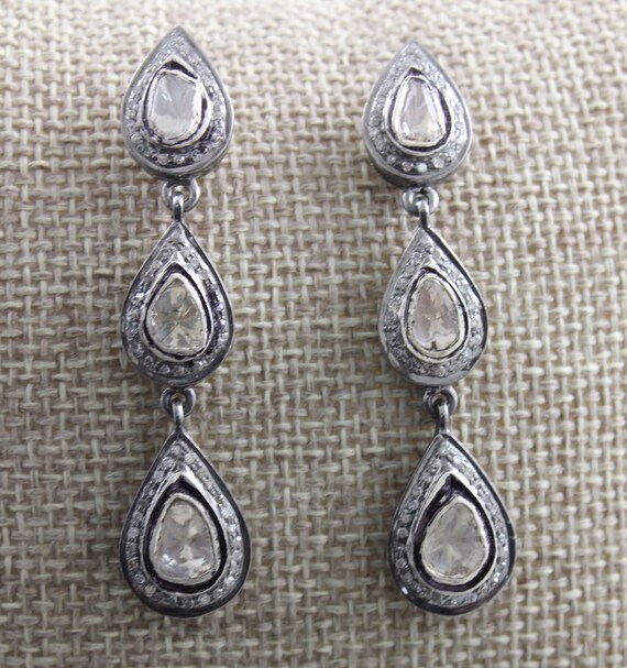 Pose diamant boucles d’oreilles, pavé de coupe diamants boucles boucles boucles d’oreilles Rose, Rose coupe diamants boucles d’oreilles, boucles d’oreilles diamant, argent oxydé (d’oreil-080) a18eb5 Pose diamant boucles d’oreilles, pavé de coupe diamants boucles boucles boucles d’oreilles Rose, Rose coupe diamants boucles d’oreilles, boucles d’oreilles diamant, argent oxydé (d’oreil-080) a18eb5