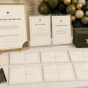 Brevpaket för armérekryter