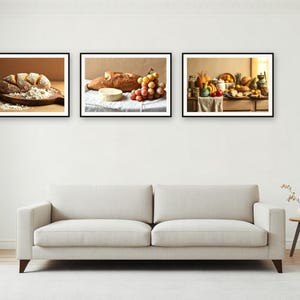 Set di stampe per la dispensa da appendere al muro / Natura morta realizzata con l'ausilio dell'intelligenza artificiale (download digitale) immagine 2