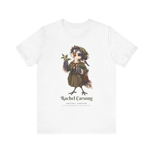 Rachel Carson Vogel-Shirt, Geschenk für Umweltschützer, Vogelbeobachter-T-Shirt, Geschenk für Naturliebhaber