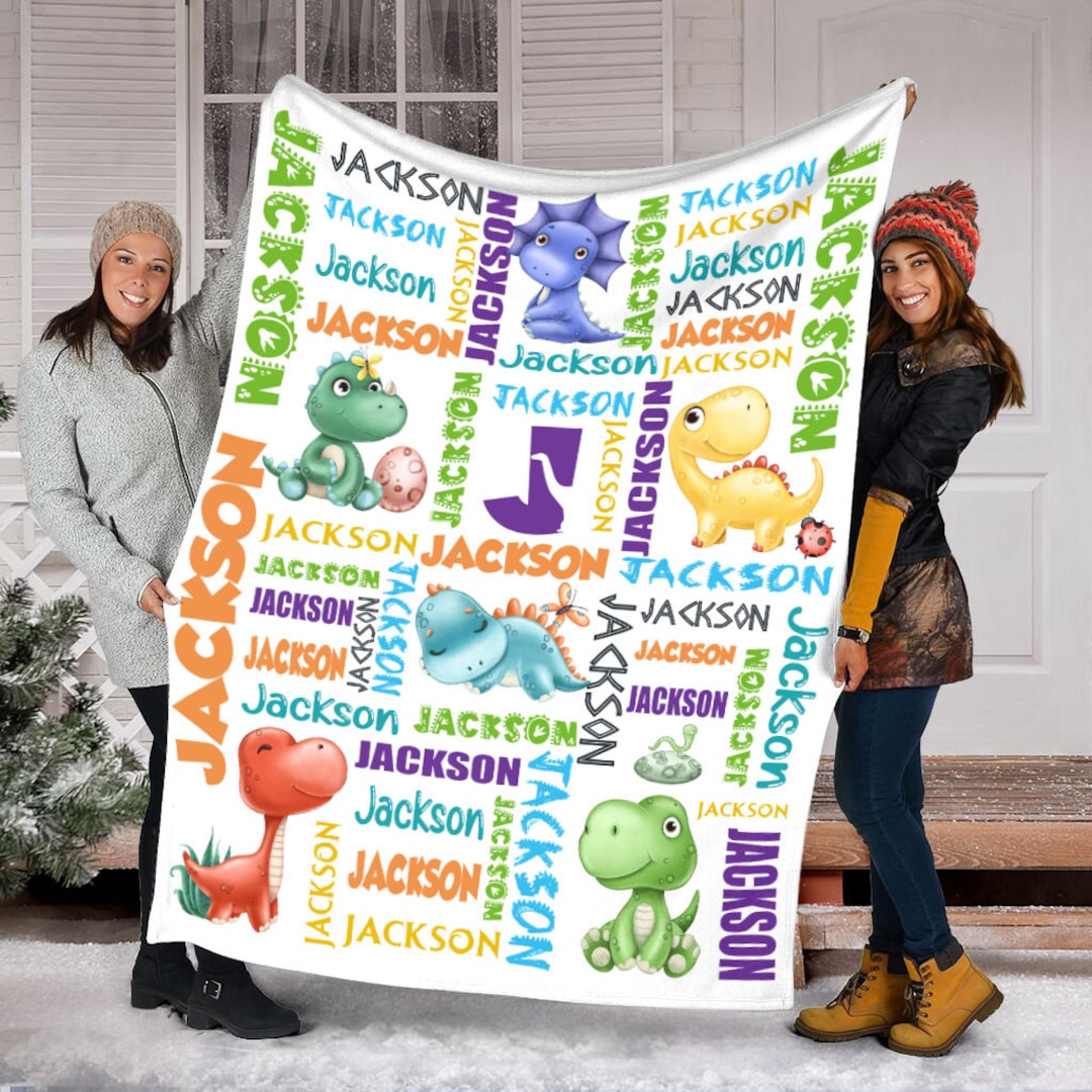 Sherpa Throw Blanket Kids Nosovlra Dinosaur Blanket For Boys
