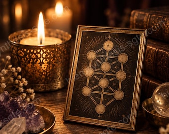 Lectura personalizada de la Cábala, tu carta del Árbol de la Vida con informe de astrología y numerología (PDF digital)