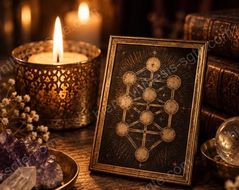 Personalized Kabbalah Reading, Your Tree of Life Chart with Astrology and Numerology Report (Digital PDF)