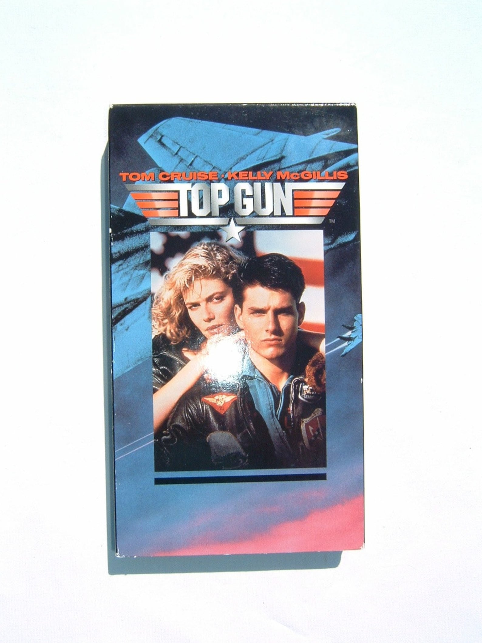 1986 Top Gun VHS Vintage Paramount Classic Movie Starringtom Cruise and