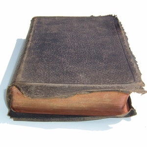 1897 Genuine London ART Edition Embellished with 852 Illustrations Holy Bible Old and New Testaments Louis Klopsch Rare