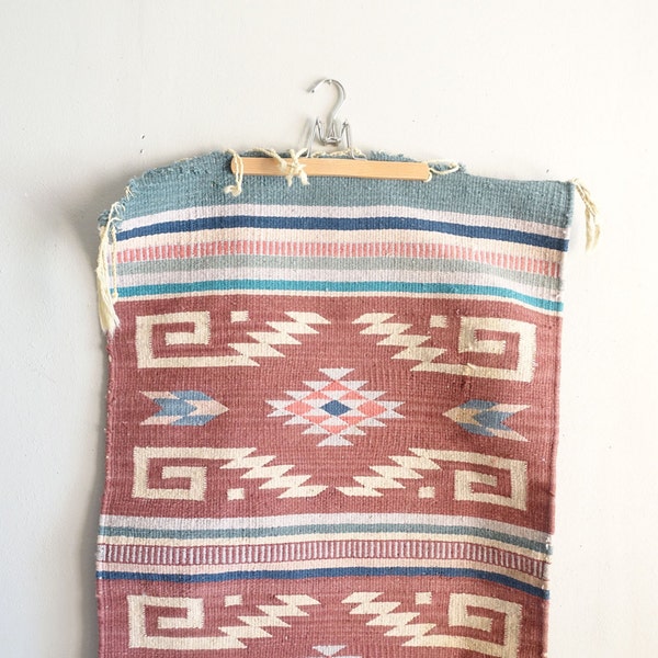 Vintage Dhurrie Flat Weave Rug