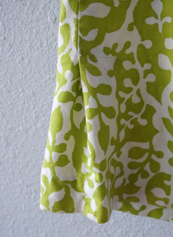 Vintage 60s Lime Green Fitted Dress | Size 4 - image 2